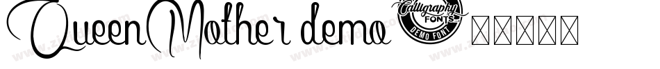 QueenMother demo字体转换
